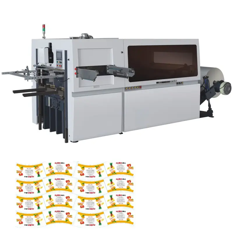 RD-MQ-930 Full Automatic Roll Paper Die Cutting Machine